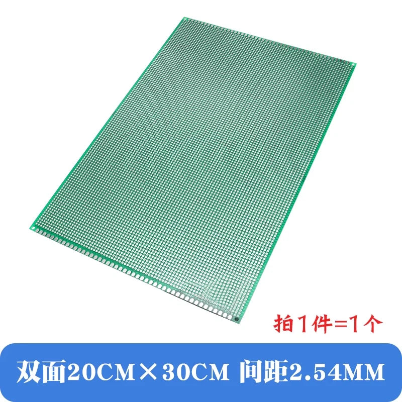 2x8cm 6x8cm 7x9cm 5x7cm 8X12cm 15X20cm 18X30cm 20X30cm Double Side Prototype Diy Universal Printed Circuit PCB Board Protoboard
