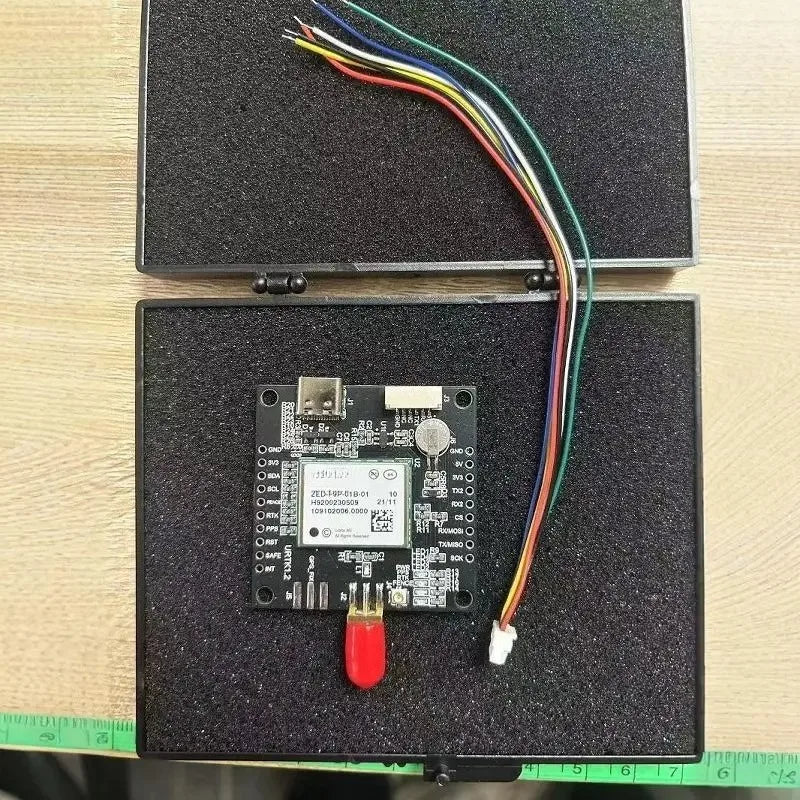 UBLOX ZED F9P for High Precision Centimeter Level RTK GNSS Module with TYPE C Interface Differential Positioning Board