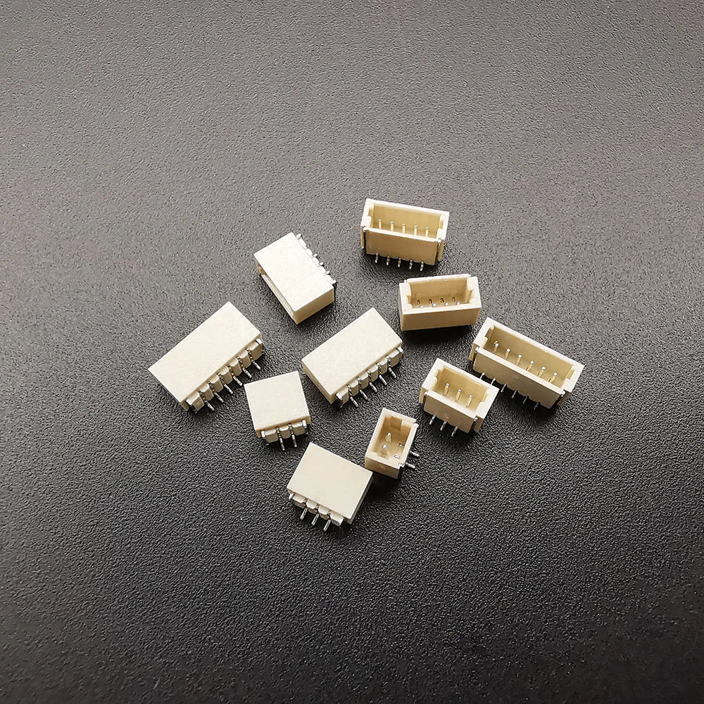 10/50Pcs SH/JST/ZH/PH/XH Pitch 1.0mm 1.25mm 1.5mm 2.0mm 2.54mm 2/3/4/5/6Pin Horizontal Vertical Male Pin Header Socket Connector