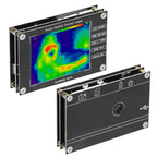 Infrared camera,MLX90640 digital infrared camera, portable thermal camera,2.8 inch LCD display,built-in battery, high precision.