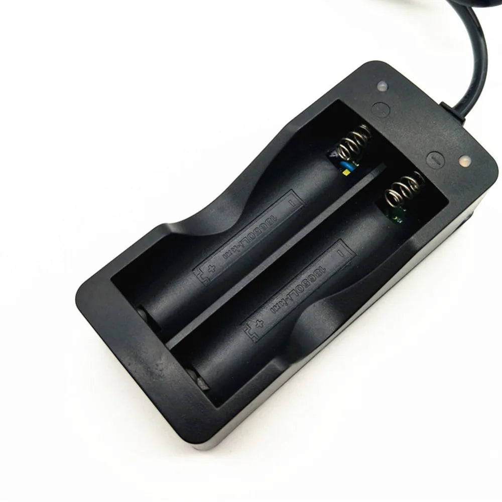 Dual Slots USB Batteries Smart Charger for 18650 26650 16340 14500 Universal Battery Charger For Li-ion 3.7V Rechargeable 2 Slot