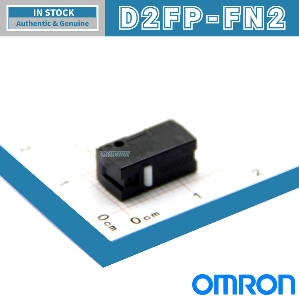 Authentic OMROM D2FP-FN2 Optical Micro Switch for Mouse Compatible with Warblade 3 AP Magic Blade G502X - Gaming Mouse Button
