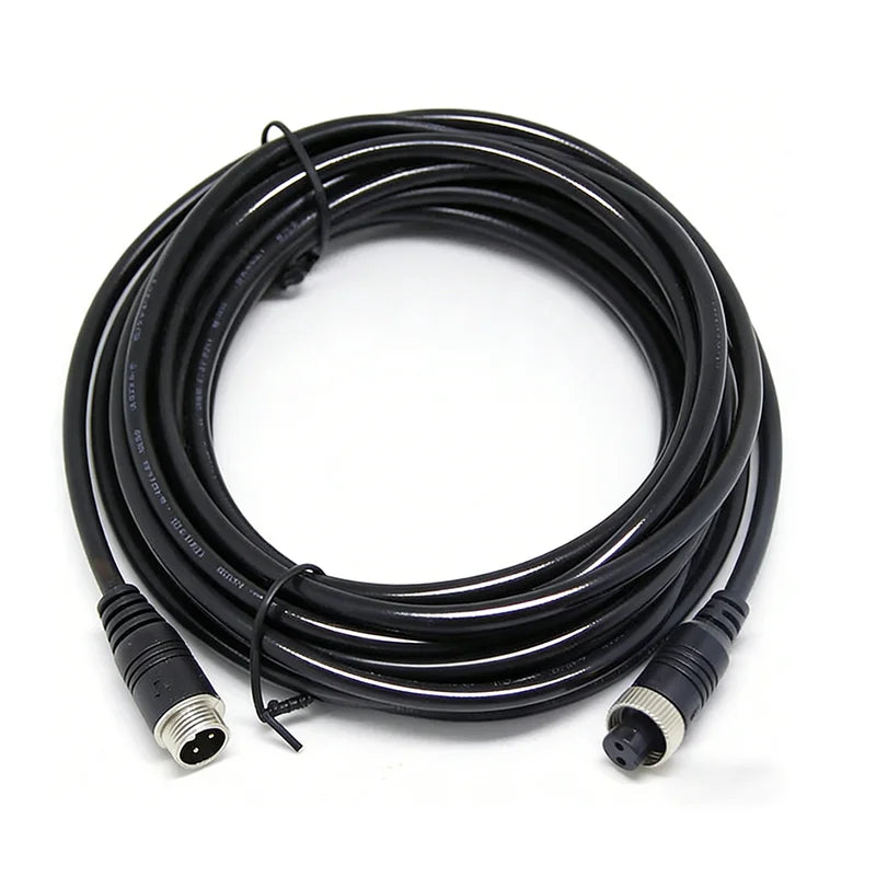 GX12 2/3/4/5/6/7 Pin Male to Female Extension Line 2Pin Aviation Plug Connection WirePlug Sensing Connector Cable 0.2-3 Meter