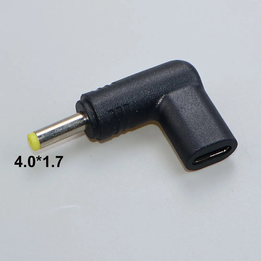 5V 9V 12V 15V 19.5V TypeC to DC Jack Plug Charge Adapter Converter for Router Tablet Fan USB C PD to DC Power Connector