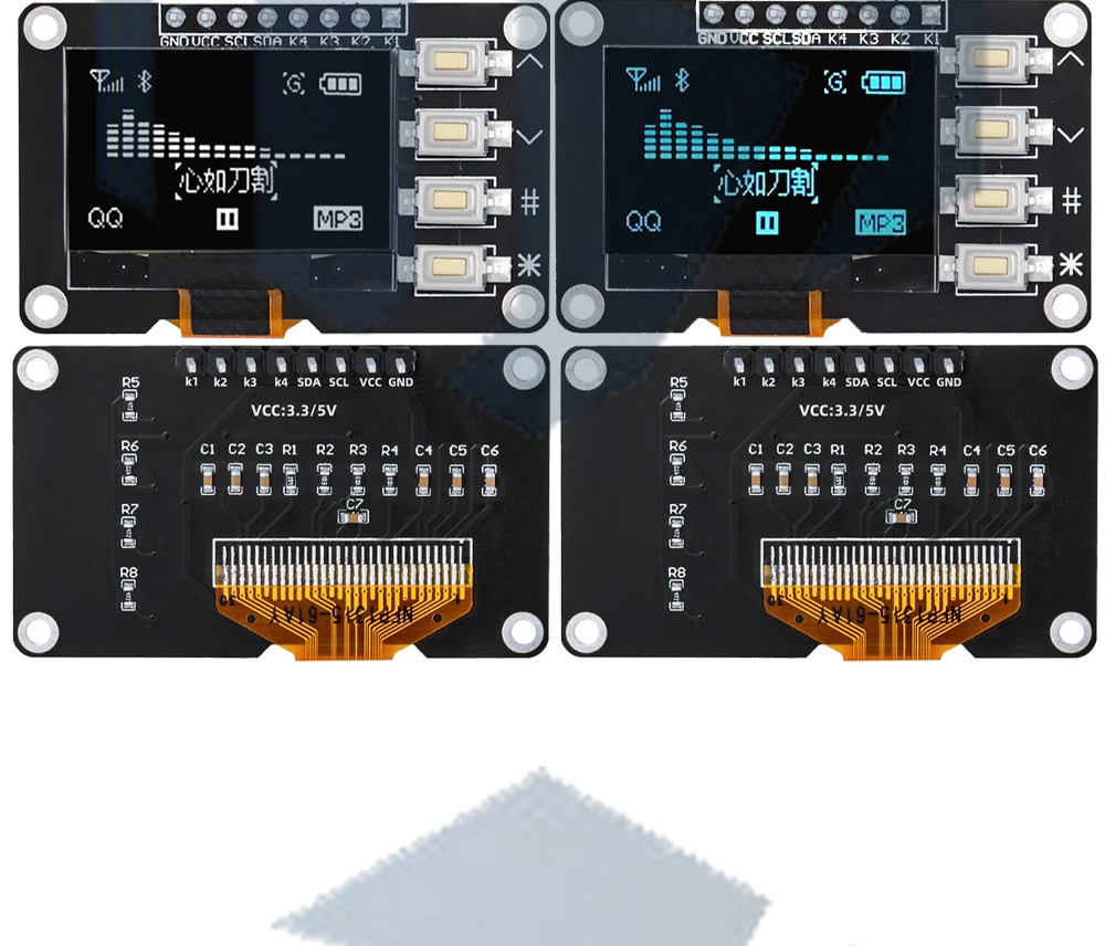 1.3 inch oled IIC Serial White OLED Display Module 128X64 I2C SSD1306 12864 LCD Screen Board VDD GND SCK SDA for Arduino