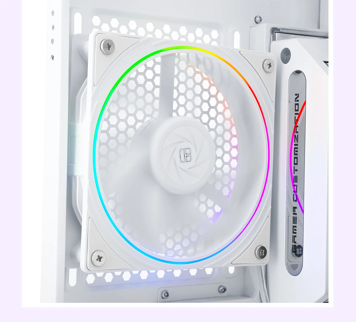 Thermalright TL-S12 120mm HALO Cooling Fan 5V 3PIN ARGB Fan pc gamer 360° exquisite light effect computer Case Fan ventilador