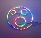 WS2812B 5050 RGB LED Ring 7 / 8 / 12 / 16 / 24 / 60 Bits Lamp Light with Integrated Drivers WS2812 for Arduino Raspberry Pi