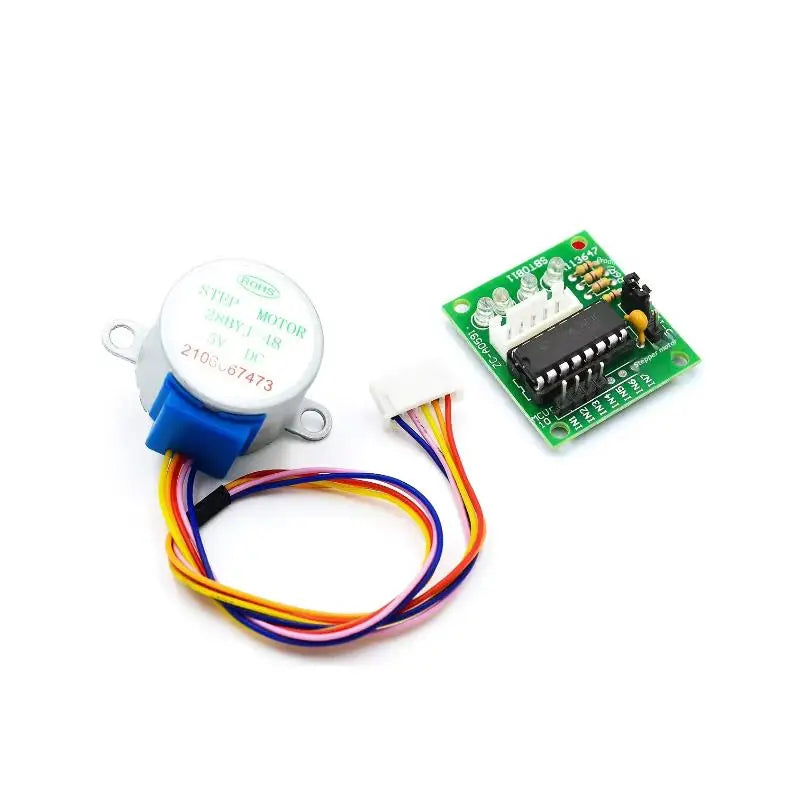Hot！1 Set Lead 25cm Reduction Step Gear Stepper Motor 4 Phase 28BYJ48 For  Diy Kit ULN2003 Driver Board DC 5V Stepper Motor