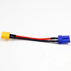 1/2/5PCS XT60 to EC5 Connector Adapter Charge Cable Lead Wire 14AWG 10CM for ISDT Style Chargers