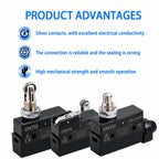 CNTD CM-1703 CM-1703K CM-1703N Micro Switch Limit Switch Travel Switch Self-Resetting Long Handle Roller Snap Action Electrical