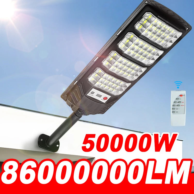 NEW 86000000LM 50000W/20000W Solar Lights Outdoor Waterproof Street Lamp Floodlight With Motion Sensor Garden Wall Yard Light