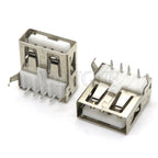5Pcs USB Type A Standard Port Female Solder Jacks Connector PCB Socket USB-A USB-B type