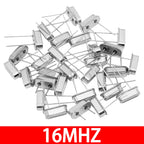 10PCS Hc-49s Crystal Oscillator Electronic Kit Resonator Ceramic Quartz Resonator Hc-49 Dip 32.768k 4 8 12 16 20 25 Mhz