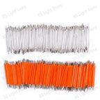10-900pcs LED Filament 38mm 3V 2200k Warm White Pink Red Blue Green Purple Edison Light Bulb DIY Home Lighting Light Source