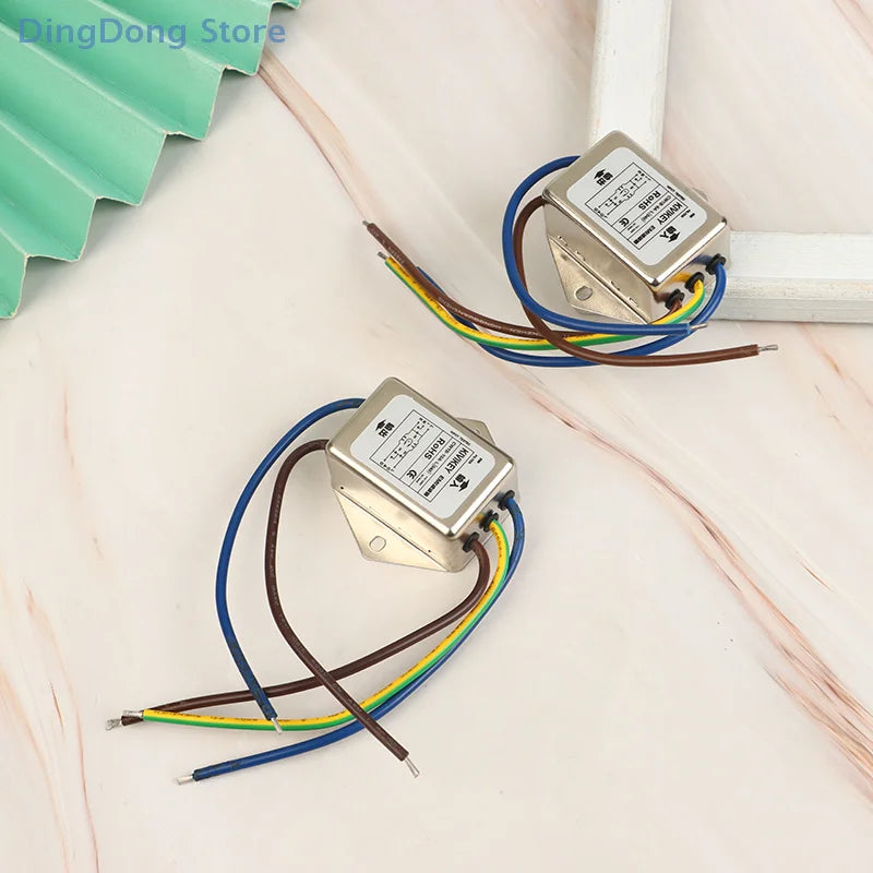CW1B-3A/6A /10A-L(040)Anti-interference AC 220V Power Supply Filter EMI Line Audio Purifier CW1B-10A-L