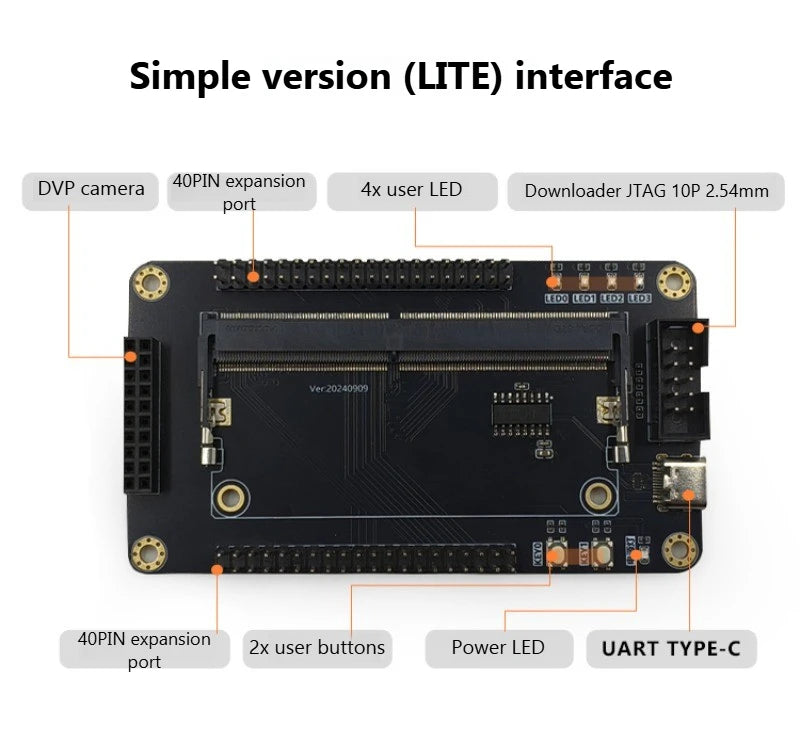 OS-X25S225 Xilinx Spartan 7 FPGA Beginner Development Board Core Board for Embedded System Learning