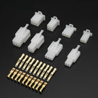 10Set 2.8mm 2/3/4/6/9P Automotive 2.8 Electrical Wire Connector Male Female Cable Terminal Plug Kits Car Motorcycle Plug Socket