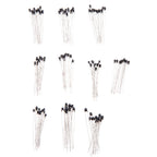 100PCS 10Values MF52 NTC Thermistor Kit 1K-100K 3950B for Temperature Sensing & Circuit Overheat Protection 1K 10K 100K