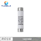 5PCS 8.5*31.5mm 14*51mm 22*58mm Fast low Ceramic Fuse 10x38mm Fuse 380V 500V 0.5A 1A 2A 4A 10A 16A 20A 32A RO14 RO15 RO16 RO17