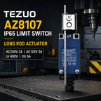 TEZUO AZ8107 IP65 Limit Switch Micro Travel Switch for Industrial Automation