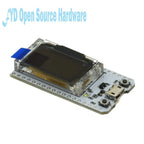1PCS 433-510 LoRa Blue Oled Wifi SX1276 Module IOT Development Board With Antenna For ESP32  Electronic Diy Kit