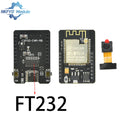 ESP32 Cam WiFi Bluetooth Development Module Board with OV2640 OV3660 Camera Module Intelligence BT Type-C CH340 FT232  Nixie Kit