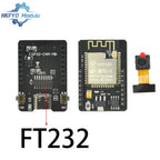 ESP32 Cam WiFi Bluetooth Development Module Board with OV2640 OV3660 Camera Module Intelligence BT Type-C CH340 FT232  Nixie Kit