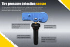 1/4PCS 433MHZ Tire Pressure Sensor TPMS Fit For Hummer Opel Corsa Van Adam Chevrolet Cobalt Malibu Replacement For 13581561