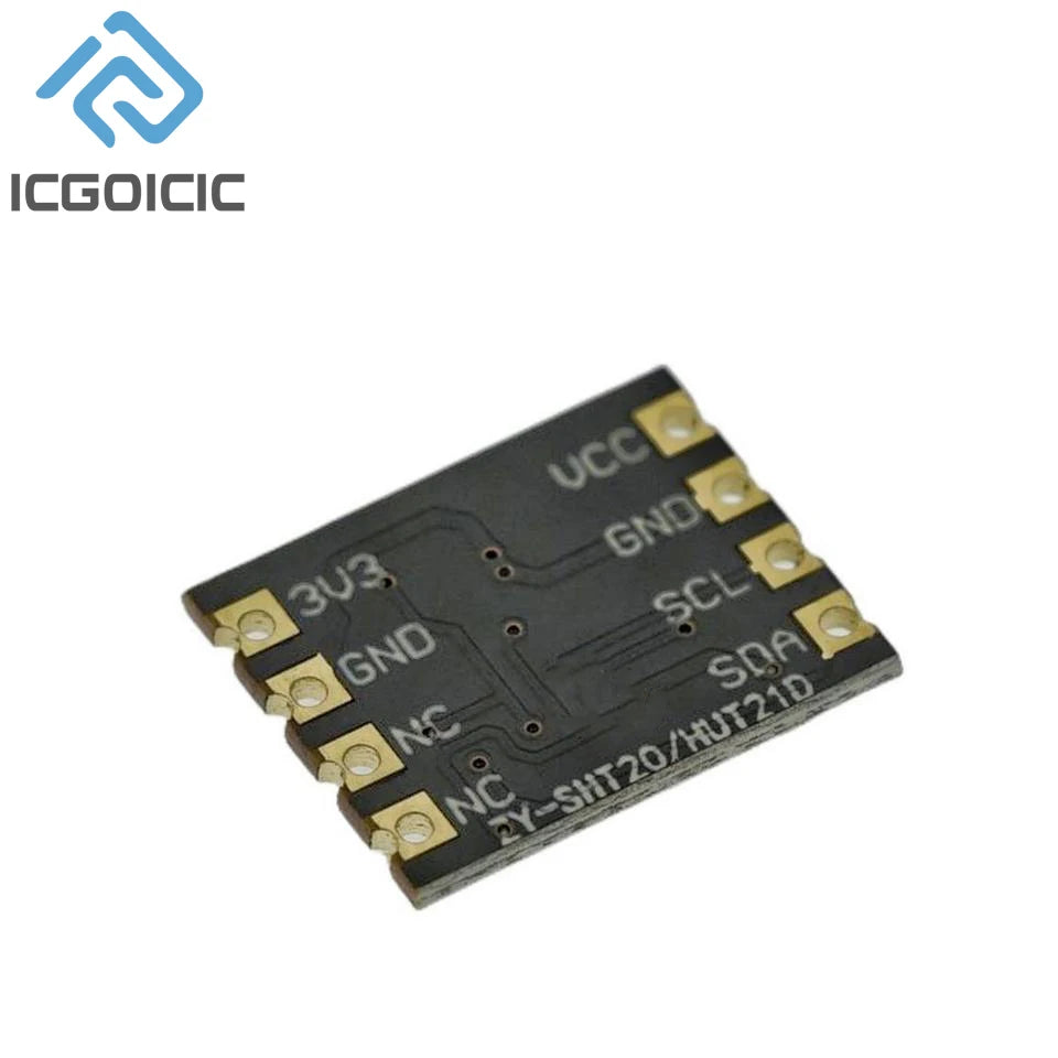 ZY SHT20 T/H Sensor Module Digital T/H Measurement I2C Communication 3-5V Power Supply
