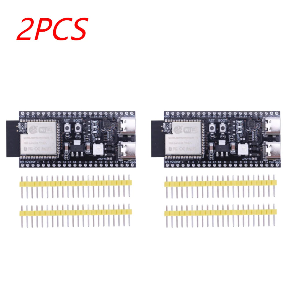 1-10X ESP32 S3 Dual Type-C Development Board WiFi Expansion Board 2.4G Wifi BT Module for Arduino 8MB PSRAM 16MB FLASH N16R8