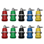 QSS 10pcs 4mm Safety Banana Socket Panel Socket Banana Plug Jack Electrical Connector Tool