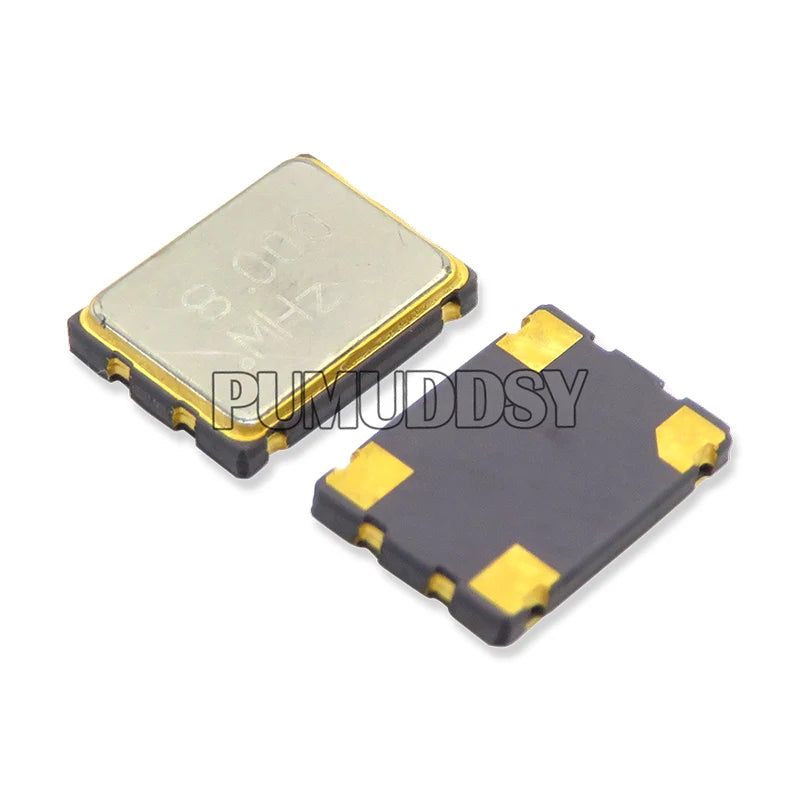 5PCS 5070 Active Crystal Oscillator SMD OSC 6Mhz 10Mhz 12Mhz 16Mhz 20Mhz 24Mhz 25Mhz 33Mhz 50Mhz 7050 5*7 New Crystal Oscillator