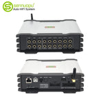 Sennuopu 12 Channels Digital Sound Processors DSP 8 Channels 50 Watts RMS Power Audio Amplifier with Bluetooth Player X812
