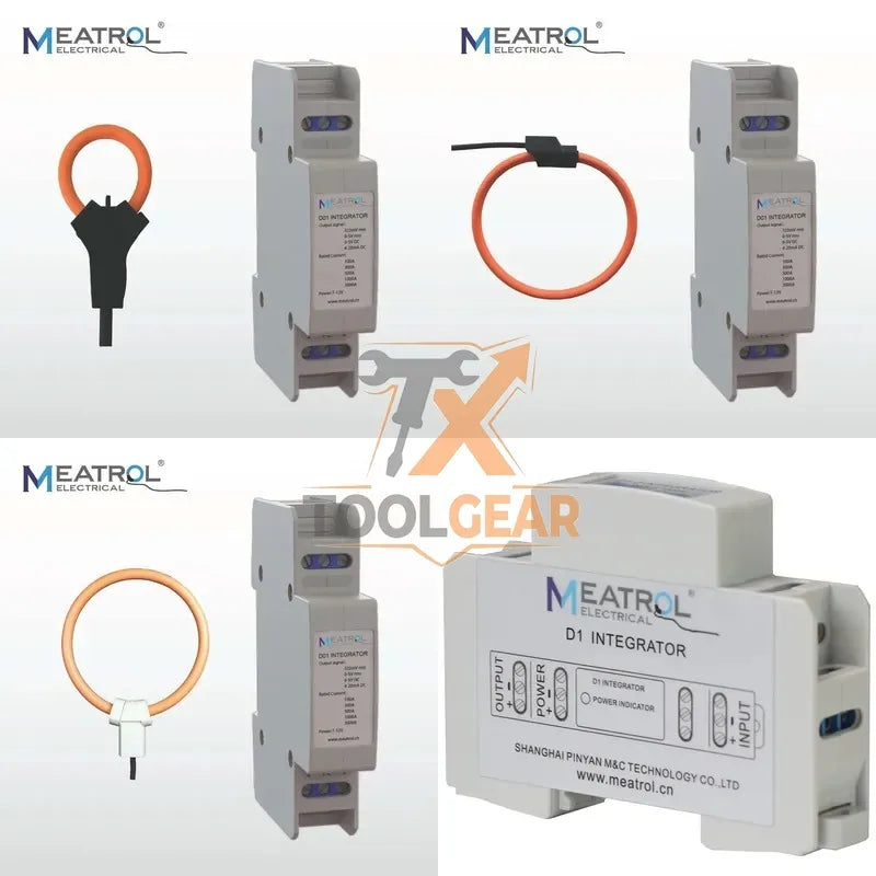 2026hotsale* 4-20mA Rogowski coil Integrator Energy Control Power Monitoring Current Convertor Rogowski Coil Integrator
