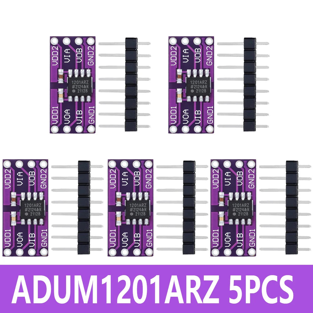 1~10PCS Magnetic Isolator Board Module Replace Optocouplers CJMCU-1201 ADUM1201 Isolator ADUM1201ARZ SOIC SPI Interface