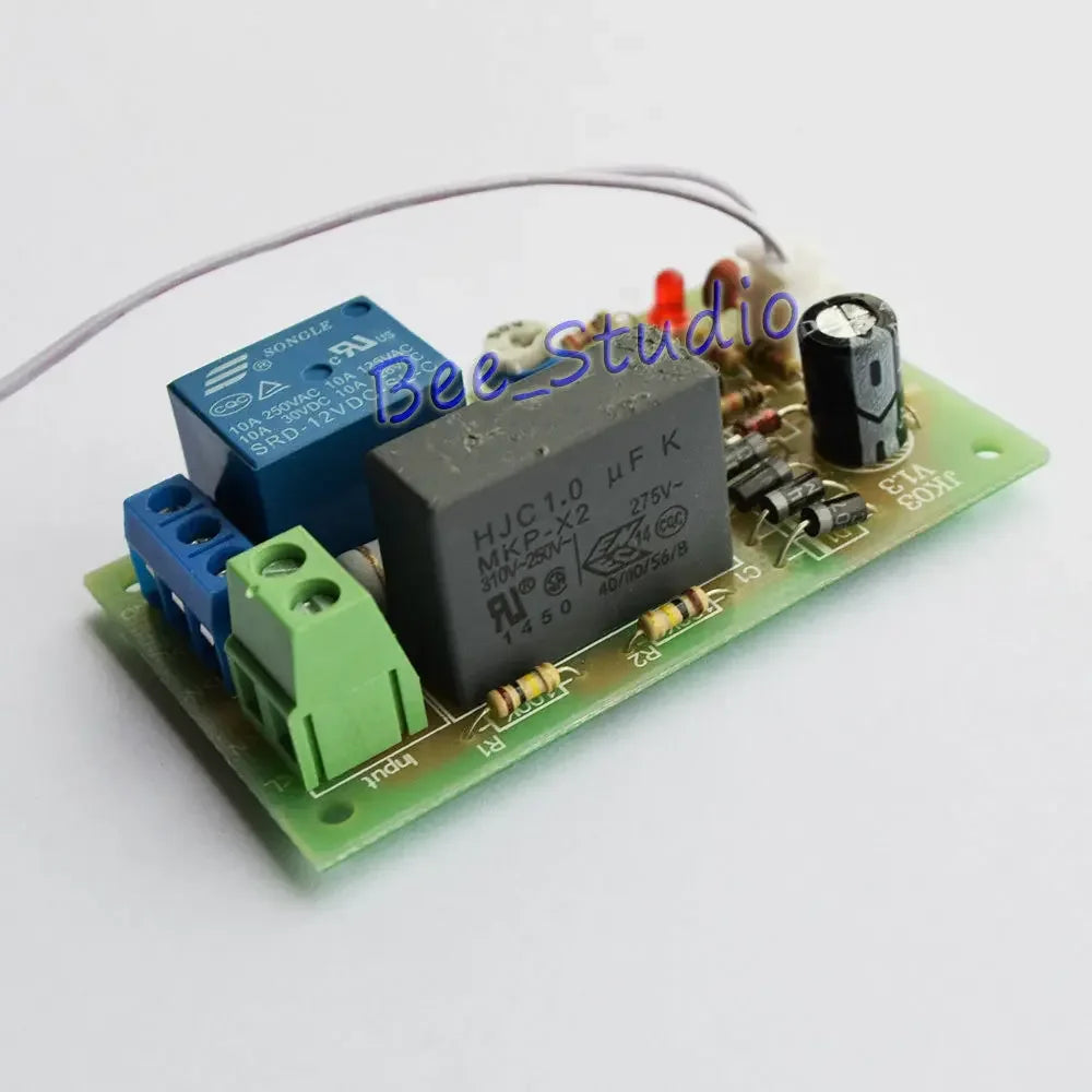 AC 220V 230V 240V Trigger Delay Timer Switch Turn Off Board Timing Relay Module 0-5Min Adjustable