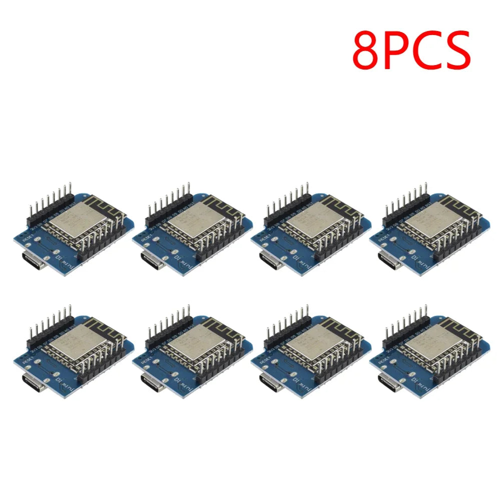 ESP8266 ESP-12F D1 Mini NodeMcu Lua WIFI CH340 Development Board Type-C D1 Mini WIFI Development Board NodeMCU Lua Module