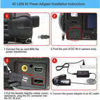 AC-L100C For Sony Camera AC-L10A L10B L15 Power Adapter NX100 AX2000 MC2500 HXR-NX3 CCD-TRV228 TRV615 PC104 MVC-FD200 HDR-FX7E