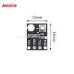 2pcs/1pc MS5837 02BA 30BA High Precision Gas/Liquid Waterproof Pressure Sensor Module  300~1200mbar 0~30bar I2C Communication