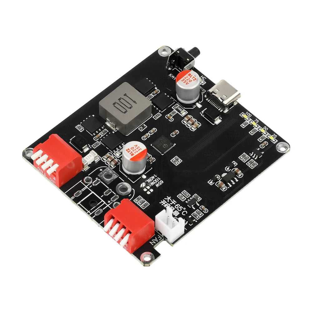 140W 2S 3S 4S 5S 6S Lithium Battery Charging Board Bidirectional Fast Charging Li-ion Lifepo4 BMS Charger Type-C IP2366 PD3.1