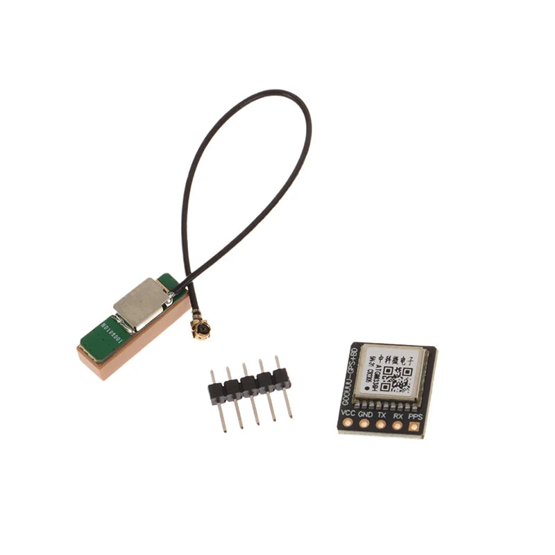 GPS+BDS Beidou Dual-Mode Module Flight Control Satellite Positioning Navigator/w Antenna Pins ATGM336H Replacement For NEO-M8N