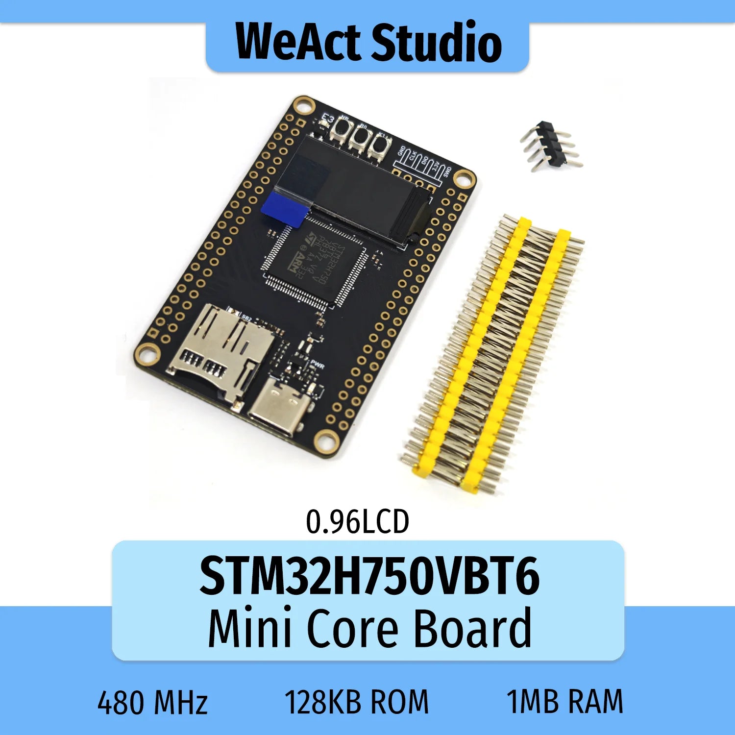 STM32H750VBT6 STM32H750VB STM32H750 STM32H7 ARM STM32 Minimum System Demo Board Core Board Development Board