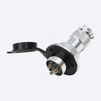 GX20 Flange Butting Type Aviation Plug &Socket 2/3/4/5/6/7/8/9/10/12 Pin Male&Femal Connectors Coppe