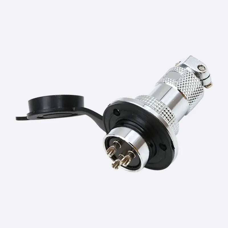 GX20 Flange Butting Type Aviation Plug &Socket 2/3/4/5/6/7/8/9/10/12 Pin Male&Femal Connectors Coppe