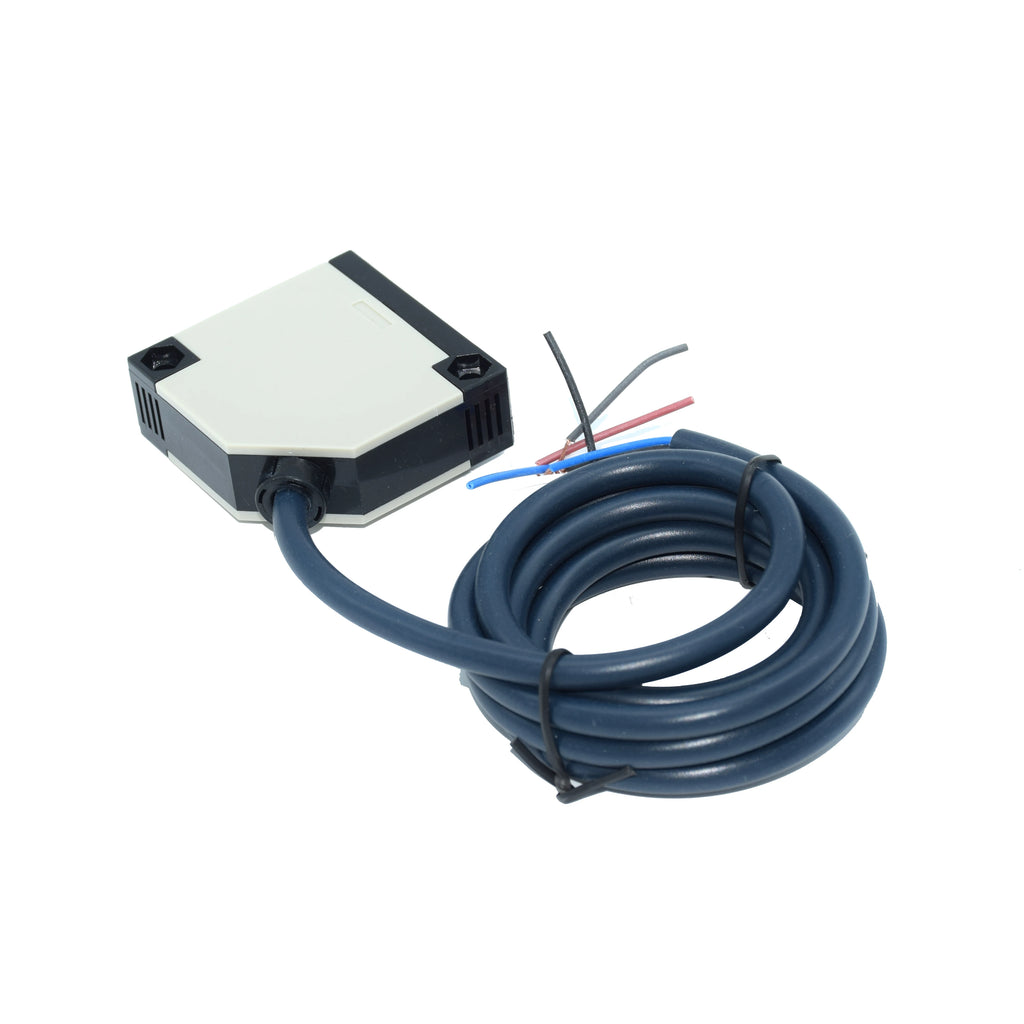 DC12-24V Reflective Photoelectric Switch Photocell E3JK-R4M1 Infrared Beam Detector Square Reflex Light Barrier Sensor
