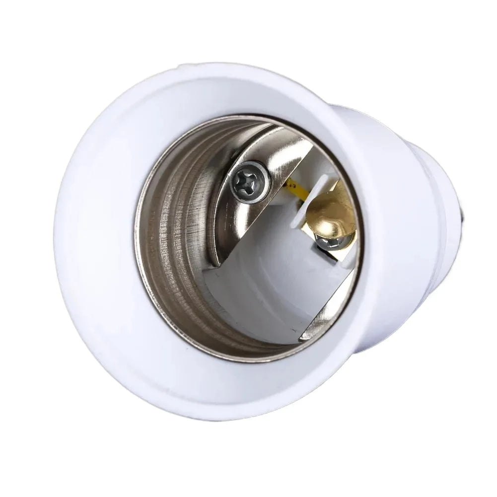 20pcsGU10 to E27 LED Light Bulb Adapter Lamp Holder Converter Socket Light Bulb Lamp Holder Adapter Plug Heat-resistant material
