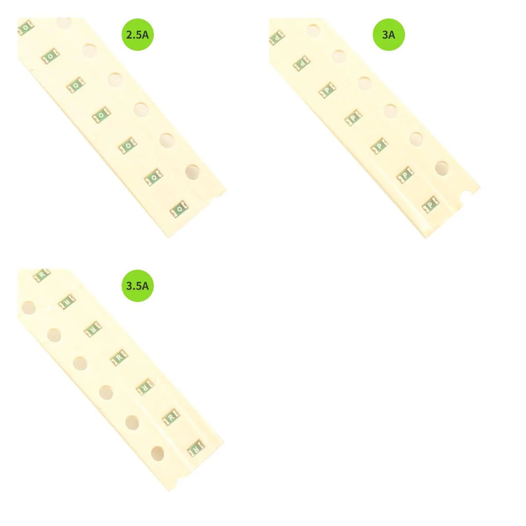10pcs LF 0603 Fuse SMD 0.25A 0.375A 0.5A 0.75A 1A 1.25A 1.5A 2A 2.5A 3A 3.5A 32V 467 Very Fast Acting Code D E F G H K J N O P R