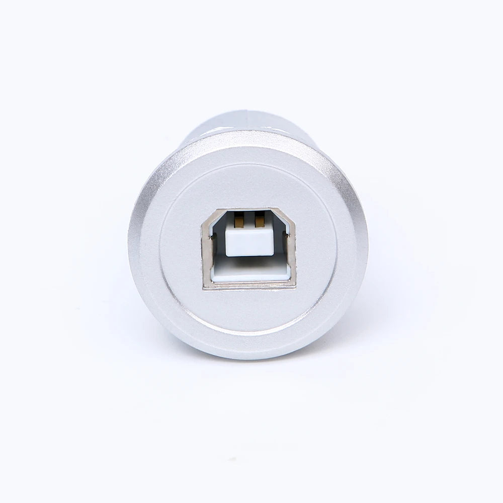 ELEWIND 22mm USB Connector Socket Economy Cheaper Plastic Type USB2.0 Socket Female B to Female A