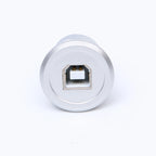 ELEWIND 22mm USB Connector Socket Economy Cheaper Plastic Type USB2.0 Socket Female B to Female A