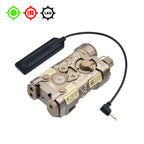 Airsoft CNC IR Laser Sight RAID CQBL PEQ PERST NGAL OGL DBAL IR Device Metal Material  Red, Green, Blue Laser IR Laser 20mm Rail